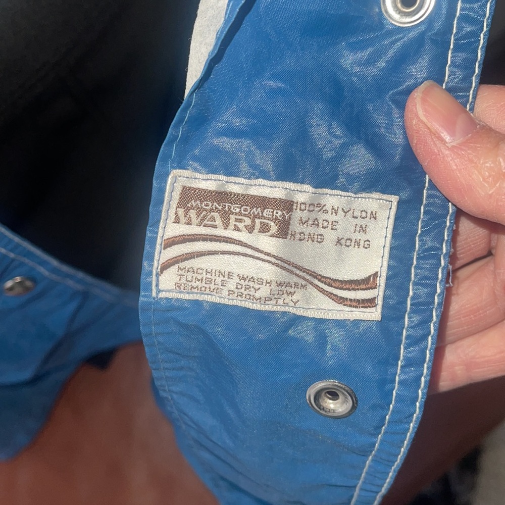Vintage Woman’s 1960’s-70’s Montgomery Ward Windbreaker Rain Jacket! - Picture 5 of 10